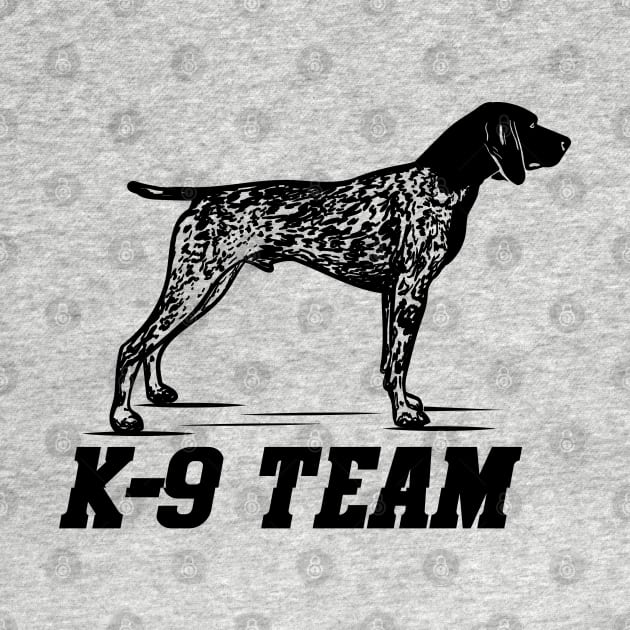 K-9 Team - German Shorthaired Pointer by Nartissima